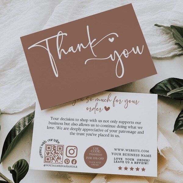 Thank You Cards